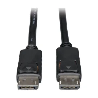 Eaton Tripp Lite Series DisplayPort Cable with Latching Connectors, 4K 60 Hz (M/M), Black, 3 ft. (0.91 m) - DisplayPort cable - DisplayPort (M) to DisplayPort (M) - 91 cm - black
