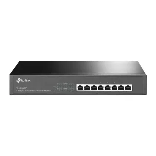 TP-Link TL-SG1008MP - Switch - unmanaged - 8 x 10/100/1000 (PoE+) - desktop, rack-mountable - PoE+ (126 W)