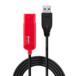 Lindy 42780 8M USB 2.0 Active Ext. Pro Cbl USB a Male/USB a Female