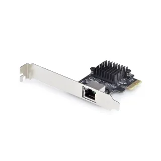 Startech 1-Port 5G Gigabit PCIe Network Adapter Card, TAA Compliant - Network adapter - PCI Express 3.1 x1 low profile - 5GBase-T x 1 - black - TAA Compliant
