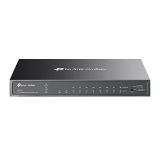TP-Link JetStream TL-SG2210P V5 - Switch - smart - 8 x 10/100/1000 + 2 x SFP - desktop - PoE (61 W)