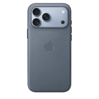 Apple - Protective cover for mobile phone - MagSafe compatibility - TechWoven - blue chambray - for iPhone 18 Pro Max