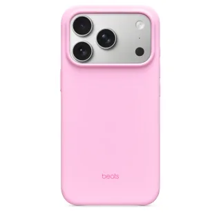Beats - Protective cover for mobile phone - camera control - MagSafe compatibility - polycarbonate - pebble pink - for iPhone 17 Pro