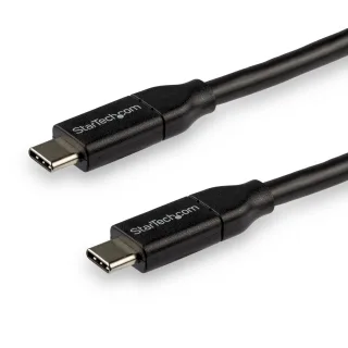 StarTech USB C To USB C Cable - 10 ft / 3m - USB-IF Certified - 5A PD - USB 2.0 - USB Type C Charging Cable - USB C Fast Charge Cable (USB2C5C3M)