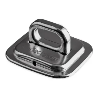 Startech Laptop Cable Lock Anchor - Zinc Alloy - Computer Security Cable Anchor - Desk Mount Security Anchor Point - Screw-On Lock Anchor (LTANCHOR)