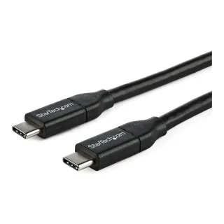 StarTech USB C To USB C Cable - 3 ft / 1m - USB-IF Certified - 5A PD - USB 2.0 - USB Type C Charging Cable - USB C Fast Charge Cable (USB2C5C1M)