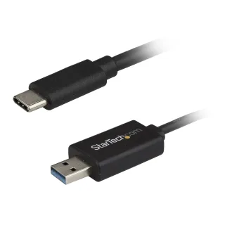 StarTech USB C to USB Data Transfer Cable for Mac and Windows, USB 3.0 - 2m (6ft) - USB cable - USB-C (M) to USB Type A (M) - USB 3.0 - 2 m - black