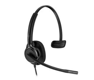 HP Poly Mission 415 - Mission 400 Series - headset - on-ear - wired - active noise cancelling - USB-A, USB-C - black - Works With Chromebook Certified, Certified for Microsoft Teams, Google Meet Certified, Zoom Certified