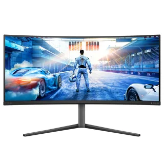 Philips Evnia 6000 34M2C6500 - OLED monitor - gaming - curved - 34" - 3440 x 1440 WQHD @ 175 Hz - 1000 cd/m² - 1000000:1 - DisplayHDR 400 True Black - 0.03 ms - 2xHDMI, DisplayPort - dark slate