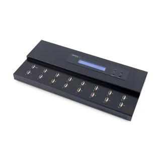 StarTech Standalone USB Duplicator - USB Duplicator and Eraser - USB 3.0, 2.0, 1.1 - 1:15 USB Flashdrive - USB Thumb Drive (USBDUPE115)