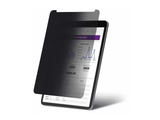 Startech 4-Way Privacy Screen For 12.9-inch iPad Pro - Screen protector for tablet - for portrait/landscape, touch-enabled, +/-30° view, blocks up to 51% blue light, matte - with privacy filter - 4-way - 12.9" - black - for Apple 12.9-inch iPad Pro (3rd generation, 4th generation, 5th generation, 6th generation)