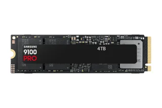 Samsung 9100 PRO MZ-VAP4T0 - SSD - encrypted - 4 TB - internal - M.2 2280 - PCI Express 5.0 x4 (NVMe) - 256-bit AES - TCG Opal Encryption 2.0 - black