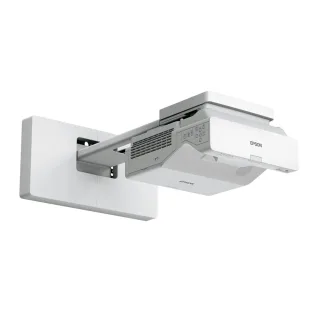 Epson EB-770F - 3LCD projector - 4100 lumens (white) - 4100 lumens (colour) - 16:9 - 1080p - ultra short-throw lens - 802.11a/b/g/n/ac wireless / LAN/ Miracast - white