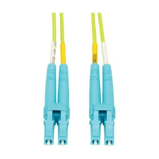 Eaton N820-03M-OM5 LC to LC Multimode Duplex Fiber Patch Cbl OM5 Lime Green 3M
