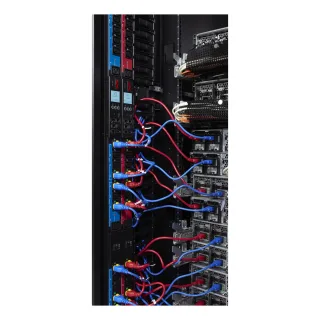 APC - Power cable - power IEC 60320 C13 locking to IEC 60320 C14 locking - 60 cm - red (pack of 6)