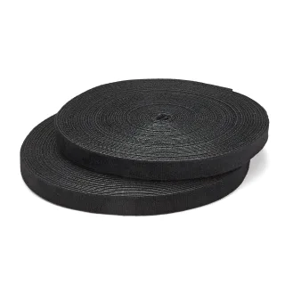 Startech 100ft. Hook and Loop Roll - Cut-to-Size Reusable Cable Ties - Bulk Industrial Wire Fastener Tape - Adjustable Fabric Wraps - Black (HKLP100) - Cable tie roll - 30.4 m - for P/N: CMHOOK1U, HKLP100BL, HKLP100GN, HKLP100RD, HKLP100YW