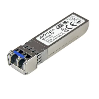 Startech MSA Uncoded Compatible SFP+ Module, 10GBASE-LR, 10GbE Single Mode (SMF) Fiber Optic Transceiver, 10GE Gigabit Ethernet SFP+, LC Connector, 10km, 1310nm, DDM, Mini GBIC Module (SFP10GBLRST) - SFP+ transceiver module - 10GbE - 10GBase-LR - LC single-mode - up to 10 km - 1310 nm