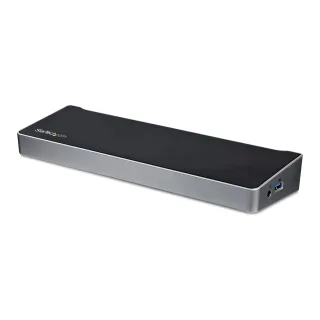Startech Triple Monitor USB 3.0 Laptop Docking Station - 4K HDMI, 2x DisplayPort - Universal USB Dock for Windows & Mac OS (10.14 & Above) (USB3DOCKH2DP) - Docking station - USB - 1GbE - for P/N: ARMBARTRIO2, ARMTRIO, LTLOCK