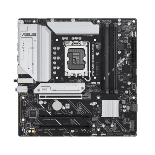 ASUS PRIME B760M-A WIFI II - Motherboard - micro ATX - LGA1700 Socket - B760 Chipset - USB 3.2 Gen 1, USB-C 3.2 Gen 1, USB 3.2 Gen 2 - 2.5 Gigabit LAN, Wi-Fi 6E, Bluetooth - onboard graphics (CPU required) - High Definition Audio (7.1-channel)