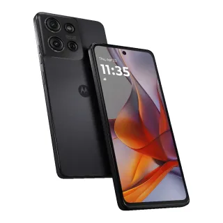Motorola Moto G75 - 5G smartphone - dual-SIM - RAM 8 GB / Internal Memory 128 GB - microSD slot - LCD display - 6.78" - 2388 x 1080 pixels - (120 Hz) - 3x rear cameras 50 MP, 8 MP - front camera 16 MP - charcoal grey