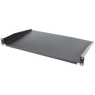 Intellinet 715072 19" Cantilever Shelf 1U 300MM- Non-vented Black