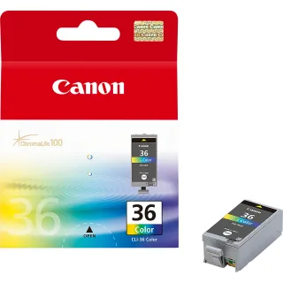 Canon CLI-36 - 1511B001 - 1 x Black,1 x Cyan,1 x Magenta,1 x Yellow - Ink Cartridge