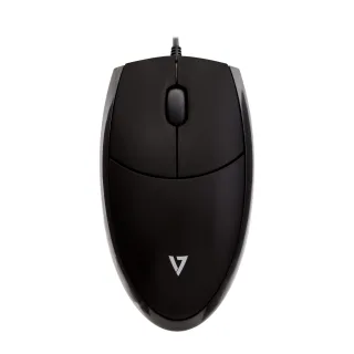 MOUSE OPTICAL ALL BLK USB 3 BUTTON WHEEL 1000DPI IN