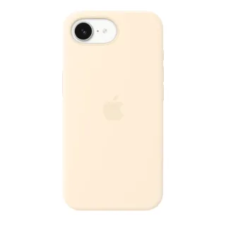 Apple - Protective cover for mobile phone - MagSafe compatibility - silicone - vanilla - for iPhone 17e