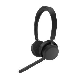 Lenovo - Headset - on-ear - wireless - black