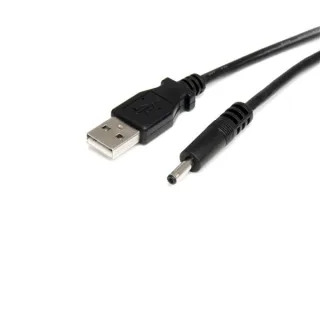StarTech 3 ft. (0.9 m) USB to Type H Barrel 5V DC Power Cable - USB to 3.4mm Power Cable - 5V DC Type H - Black - Bluetooth Charger (USB2TYPEH)