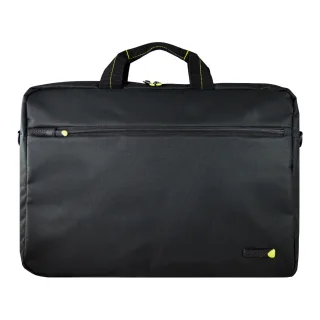 techair - Notebook carrying shoulder bag - 17.3" - black