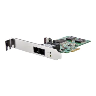 Startech PCI Express Gigabit Ethernet Multimode SC Fiber Network Card - Network adapter - PCI Express x1 - 1000Base-FX