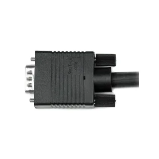 StarTech 2m Coax High Resolution Monitor VGA Video Cable HD15 M/M - VGA cable - HD-15 (VGA) (M) to HD-15 (VGA) (M) - 2 m - molded - black