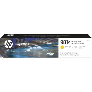 HP 981Y - 185 ml - Extra High Yield - yellow - original - PageWide - ink cartridge
