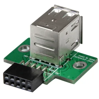 StarTech 2 Port USB Motherboard Header Adapter - USB adapter - USB (F) to 10 pin USB header (F) - USBMBADAPT2 - USB adapter - USB (F) to 10 pin USB header (F)