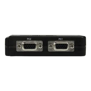 Startech 2 Port USB VGA KVM Switch - Single VGA - Hot-key & Audio Support - 2048x1536 @60Hz KVM Switch - KVM Video Switch (SV211KUSB)