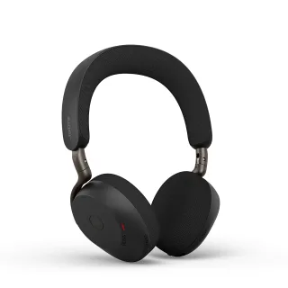 Jabra Evolve3 75 MS - Headset - on-ear - Bluetooth - wireless - active noise cancelling - USB-C via Bluetooth adapter - black - Optimised for Microsoft Teams
