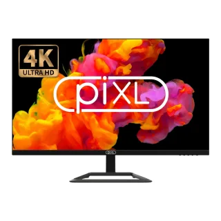 piXL CM32F44K 32 Inch 60Hz 4K Widescreen IPS Monitor with 3840 x 2160 Resolution, 5ms Response Time, 60Hz Refresh Rate, Display Port, HDMI & VESA Mount