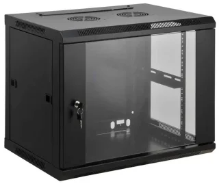 Intellinet 711975 Network Cabinet Wall Mount 15U- (Standard 600MM Black Assembled