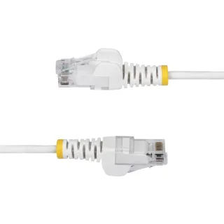 Startech 10m White Slim CAT6 Ethernet Cable, Snagless, 28AWG, LSZH - Patch cable - RJ-45 (M) to RJ-45 (M) - 10 m - 3.6 mm - UTP - CAT 5/5e/6 - IEEE 802.3bt - halogen-free, snagless - white