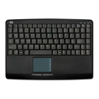 Adesso Mini Touchpad Keyboard (Black USB) AKB-410UB
