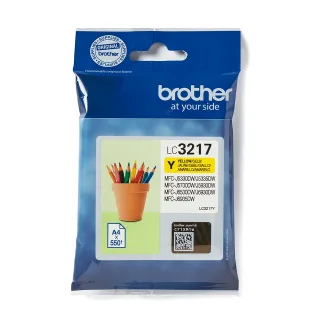 Brother LC3217Y - Yellow - original - ink cartridge - for Brother MFC-J5335DW, MFC-J5730DW, MFC-J5930DW, MFC-J6935DW