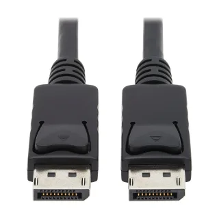 Eaton Tripp Lite Series DisplayPort Cable with Latching Connectors, 4K 60 Hz (M/M), Black, 6 ft. (1.83 m) - DisplayPort cable - DisplayPort (M) to DisplayPort (M) - 1.8 m - black