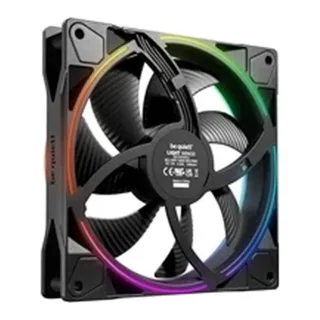 be quiet! Light Wings 140mm PWM Reverse, ARGB Lighting, Ultra-Quiet Operation Max 25.5dB(A), High Airflow, 60,000 Hours