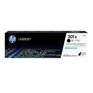 HP 201X - CF400X - 1 x Black - Toner cartridge - High Yield - For Color LaserJet M277dn, M277dw, Color LaserJet Pro M252dn, M252dw, M252n, M277dw, M277n