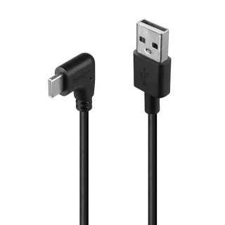 Lindy 32000 0.5M USB 2.0 Type a to C Cable 90 Right Angle