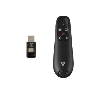 WIRELESS PRESENTER DUAL USB-C/A 2.4GHZ RF RED LASER POINTER