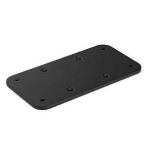 Startech Docking Station Mount - Wall Mount / Under-Desk Mounting Plate - Mounting plate - wall mountable, under-desk mountable - black - TAA Compliant
