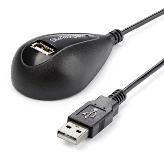 StarTech 5ft Desktop USB Extension Cable - A Male to A Female - 5 ft USB A to A Extension Cable - 5ft USB 2.0 Extension cord (USBEXTAA5DSK)