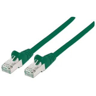 Intellinet 736824 Network Cable CAT6A Copper 3M- Green S/Ftp Snagless/Booted